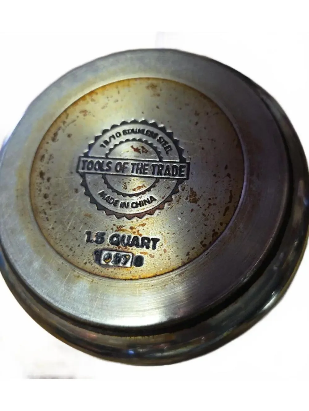 Vintage Tools of the Trade 1.5 Qt Stainless Steel Saucepan Cookware Pot With Lid